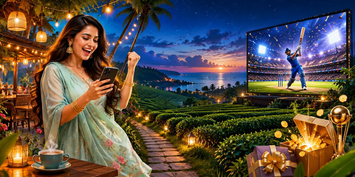গাজীপুর চা বাগান পরিবেশে ক্রিকেট বেটিং