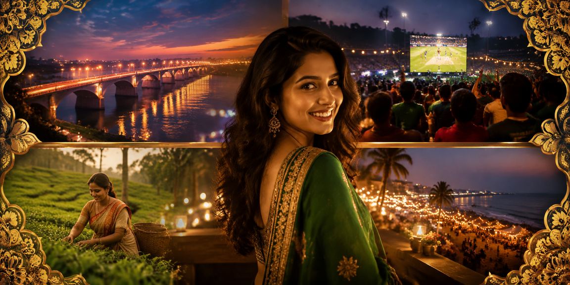 ময়মনসিংহে চা বাগানে ক্রিকেট বেটিং প্রোমোশন